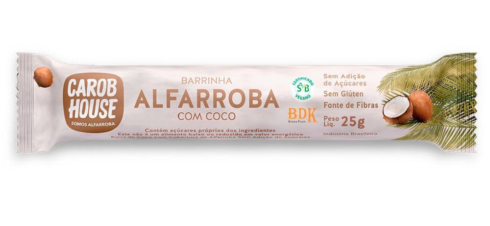 Alfarroba Barra Côco 25g