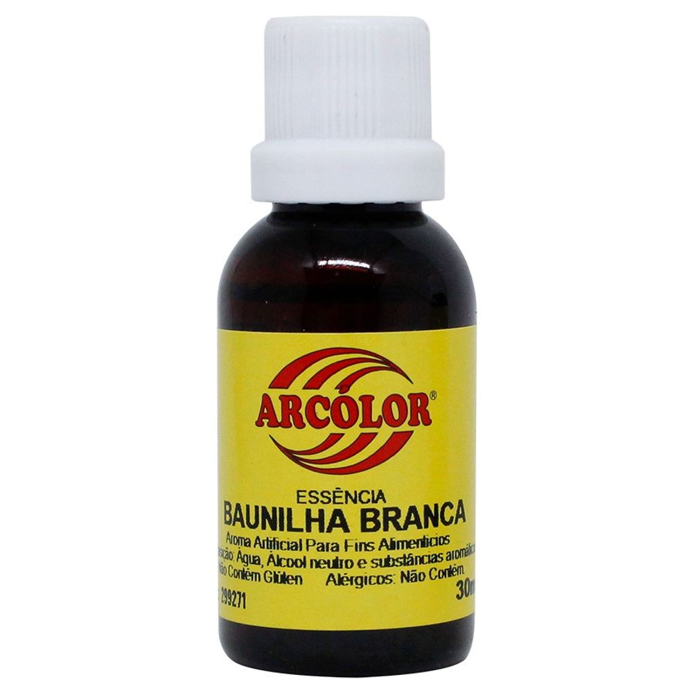 Essencia Baunilha Branca 30Ml