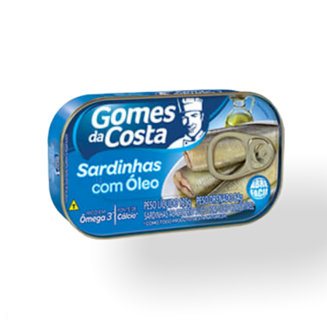 Sardinha Gomes Da Costa Oleo 125G