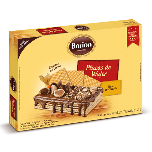 Placas De Wafer Tipo Hostia 130G Barion