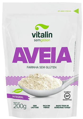 Vitalin Farinha De Aveia S/Gluten 200G