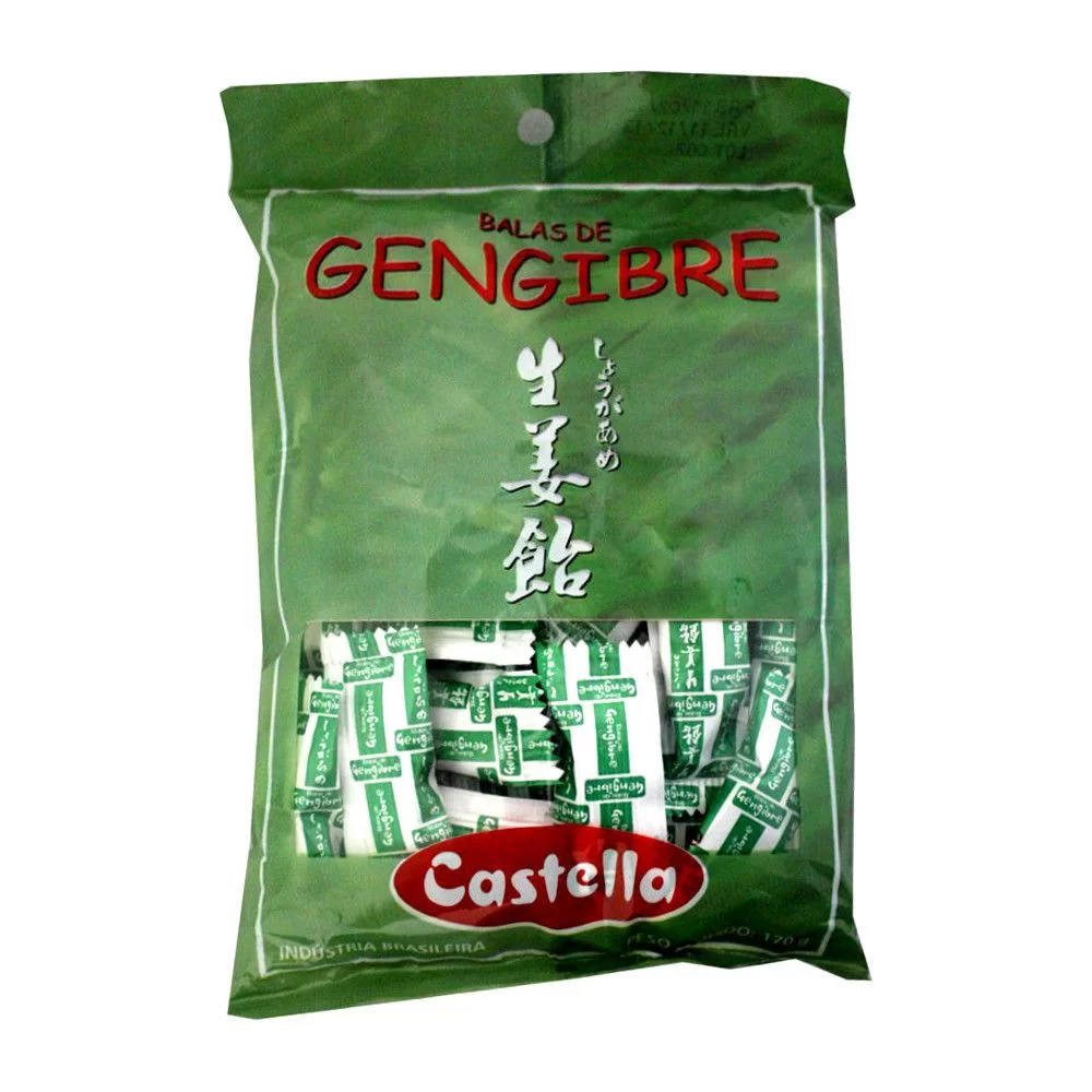 Balas De Gengibre 60G Castella