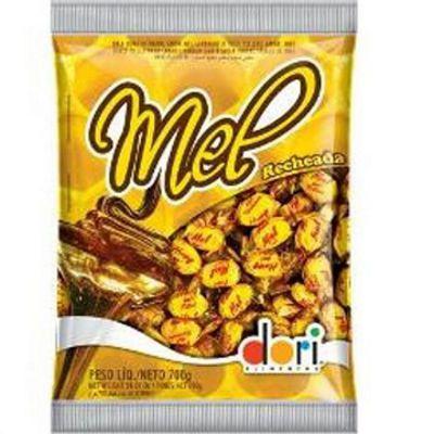 Balas De Mel Recheada 600G Dori