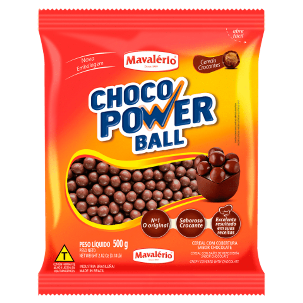 Choco Power Ball Sabor Chocolate 500 G