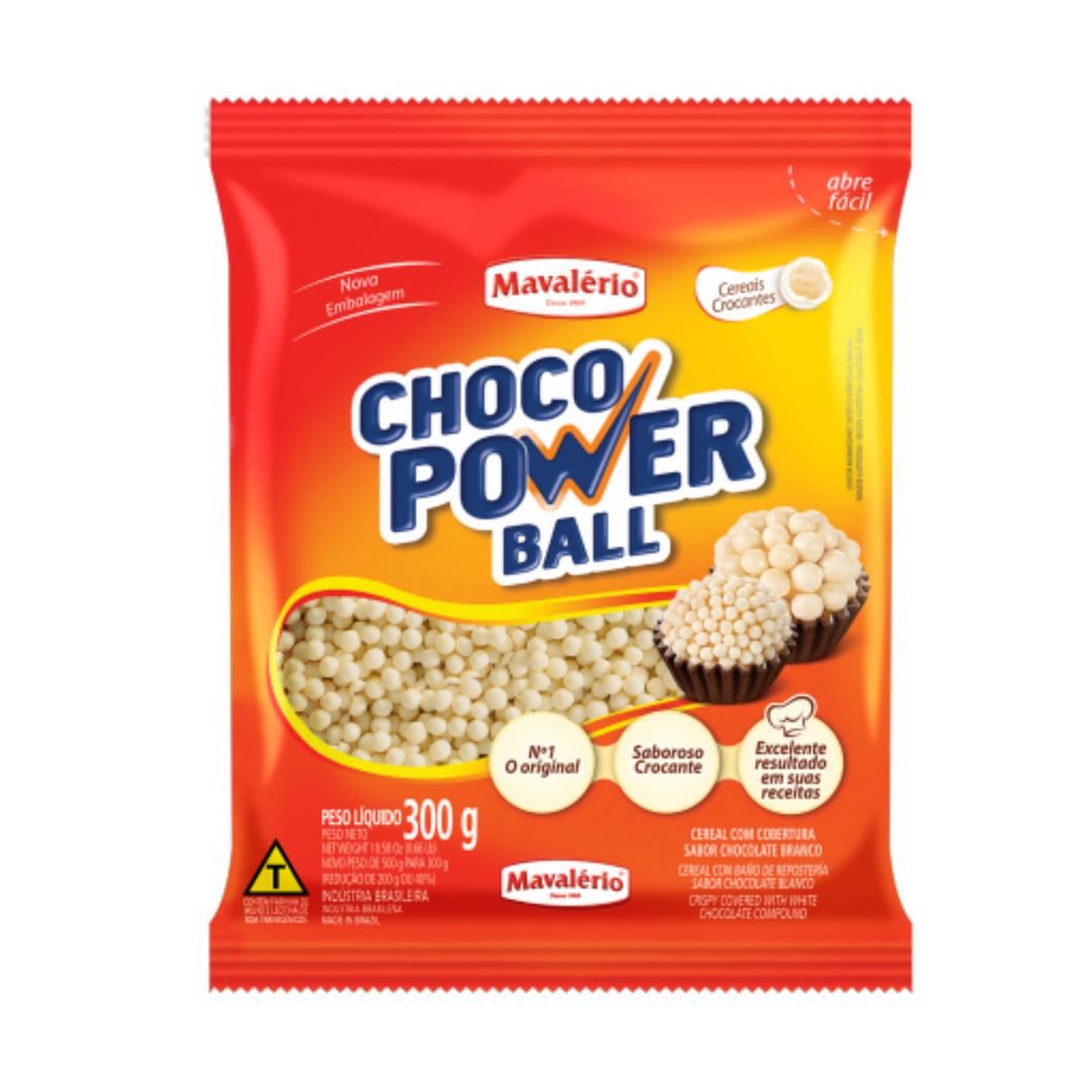 Choco Power Ball Choc Branco 300G