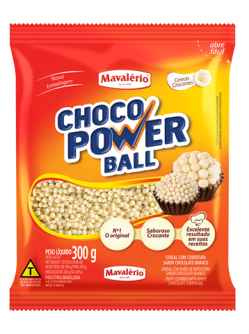 Choco Power Ball Micro Sabor Chocolate/ Branco