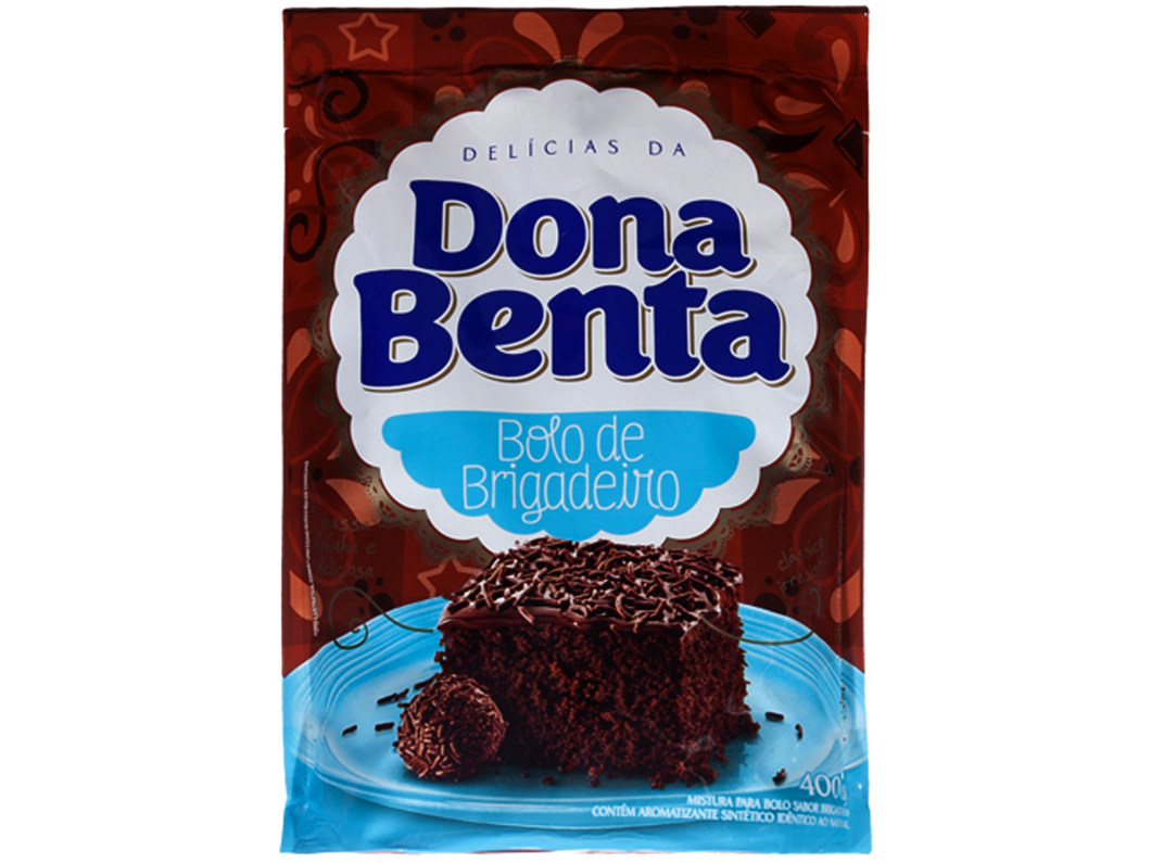 Bolo Dona Benta Brigadeiro 450G