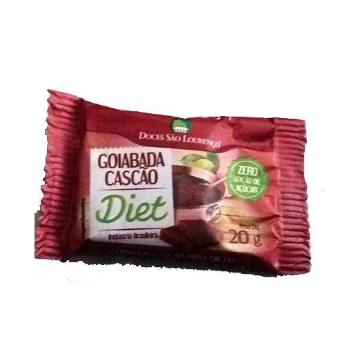 Goiabada Cascao Diet 20G Sao Lourenco