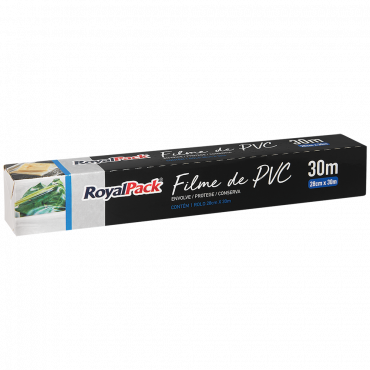 Filme Pvc Transparente 30M Royalpack
